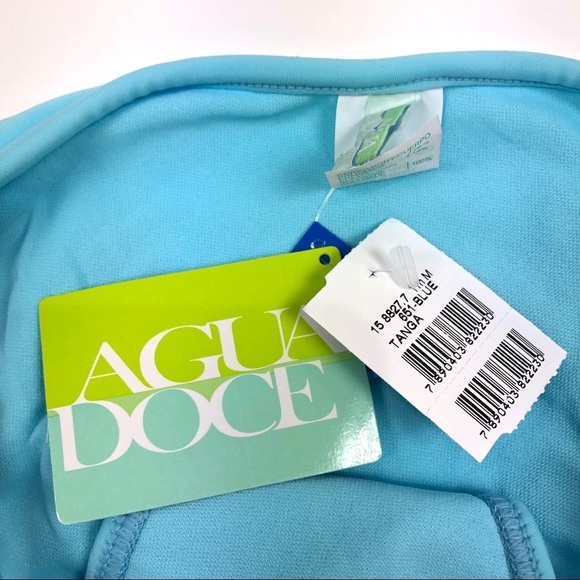 Agua Doce Cheeky bikini bottoms blue side ties - Picture 4 of 5